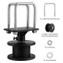 Sliding Gate Kit, Rolling Gate Hardware Kit w/ H-Shaped Wheel Groove for Cantilever Sliding Gates and Rolling Door, Sliding Gate