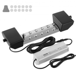 12 Head Ultrasonic Mist Maker 9000mL/H Ultrasonic Fogger IP67 Waterproof