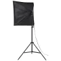 Softbox Lighting Kit 24 i x 24 i 30W 5500K LED -pærer Justerbar