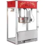 Popcorn Maker, 1615W Popcorn Popper Machine, 16 Oz Kettle Large Capacity Countertop Popcorn Maker with Tempered Glass, Includes 