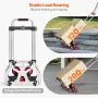 Trappe klatrekurv tung foldning hånd lastbil dolly 260 lbs 10