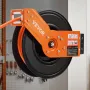 Udtrækkelig luftslangehjul 3/8 i x 50ft hybrid luftslange Reel