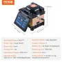 Fiber Fusion Splicer 4 Motors klædt justering med 6s splejsning