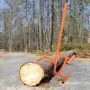 Timberjack, 46.5 in, Heavy Duty Steel Log Lifter, Log Roller with Adjustable Cant Hook, Logging Tools Log Jack for Logs Ups to 1