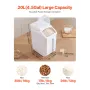 4,5 gal/20L stor ingrediensopbevaringsbeholder lufttæt køkken