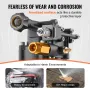 Pressure Washer Pump, 19mm(3/4") Shaft Horizontal, 241 bar(3500 PSI), 9.5 L/min(2.5GPM), Replacement Power Washer Pumps Kit with