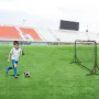 6x4ft fodbold rebound træner fodboldtræningsudstyr dobbeltsidet