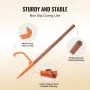 Log Peavey, 46.5 in, Wooden Handle Log Lifter, Heavy Duty Log Roller with Max 18 in Opening, Rust-Resistant Log Jack Cant Hook, 