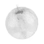 Mirror Disco Ball, 16 Inch Party Mirror Ball with Hanging Ring, Large Lightning Disco Ball Party Decorations, Ideal for DJ Club,