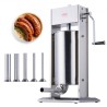 Manual Sausage Stuffer 15 L Vertical Sausage Machine 304 Stainless Steel