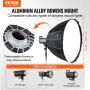 Parabolsk softbox 33 i hurtig frigivelse og hurtig fold og
