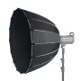 Parabolic Softbox, 33 in / 850 mm, Quick Release and Quick Fold, Lightweight and Portable, Universal Bowens Mount, 4 Lighting Ef