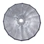 Parabolic Softbox, 33 in / 850 mm, Quick Release and Quick Fold, Lightweight and Portable, Universal Bowens Mount, 4 Lighting Ef
