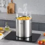 24qt rustfrit stål lagerpot madlavning køkken sauce gryde med