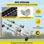 Linear Guide Rail 2Pcs HGR20-1700mm Linear Slide Rail with 1Pcs RM1605-1700mm Ballscrew with BF12/BK12 Kit Linear Slide Rail Gui