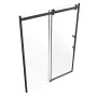 Frameless Shower Door, 58-59" W x 75" H, Shower Sliding Glass Door with 5/16"(8mm) Clear SGCC Tempered Glass, Waterproof Shatter