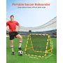 40 "x35" x37 "fodbold rebounder net kick-back bærbar