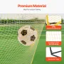 7x7ft fodbold rebounder bærbar fodboldtræner net med bærbar