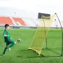 7x7ft fodbold rebounder bærbar fodboldtræner net med bærbar