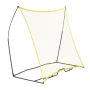 Soccer Rebounder, Portable Soccer Trainer, 7x7FT Iron & Polyester Soccer Practice Equipment, Sports Football Rebounder Wall with