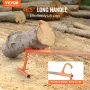 Timberjack 46.5 "Heavy Duty Log Løfter Træhåndtag til Max 15"
