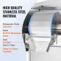 Commercial Snowflake Ice Machine, 507LBS/24H Snowflake Ice Maker, Stainless Steel Ice Shaver Machine, Electric Snow Cone Maker, 