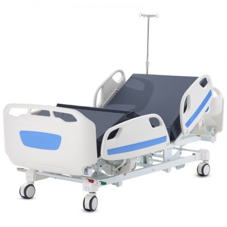 Premium 5 Funktion Fuld elektrisk hospital seng ICU Medicinsk seng 550 kg belastning