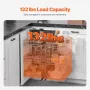 Min 15"W Opening Blind Corner Pull Out Organizer, 3 Tier 6 Shelf Kitchen Cabinet Organizer, Chrome Carbon Steel Storage Basket, 