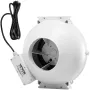 4 "til 4,5" Radon Mitigation Fan System stille 380CFM inline