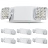 6 PCs Commercial Emergency Light LED Exit Lighting Fixtures Backup Battery