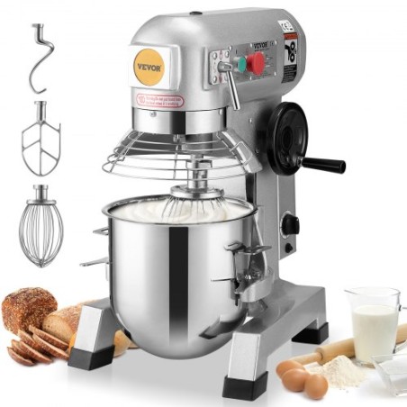 Kommerciel fødevareblander 18,7L 3-trins Stand Dough Mixer 1100W til restaurant