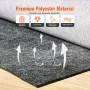 Non Slip Rug Pad Gripper 9 'X 12' tæppemåtte 0,24 "tyk til alle