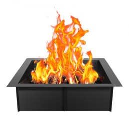 Fire Pit Ring Square 36x36 in Outer Steel Liner DIY Campfire Ring Firepit
