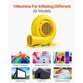 Inflatable Bounce House Blower 0.8&1HP 750W for Commercial Bounce House