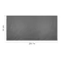 Pool Safety Cover, 4x7 m In-ground Pool Cover, Charcoal PVC Pool Covers, Rectangular Safety Pool Cover Winter Pool Cover Solid S