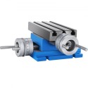 g Machine Worktable Cross Slide Table 4"x7.3"compound For Bench Drill Vise