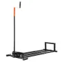 Ride on Lawn Mower Lift Jack, 880 Lbs Weight Capacity, Telescopic Maintenance Jack with Crank Handle & Power Tool Handle, Foldab
