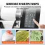 Commercial Snowflake Ice Machine, 529.1LBS/24H Snowflake Ice Maker, Stainless Steel Ice Shaver Machine, Electric Snow Cone Maker