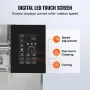 Commercial Snowflake Ice Machine, 529.1LBS/24H Snowflake Ice Maker, Stainless Steel Ice Shaver Machine, Electric Snow Cone Maker