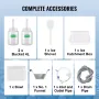 Commercial Snowflake Ice Machine, 529.1LBS/24H Snowflake Ice Maker, Stainless Steel Ice Shaver Machine, Electric Snow Cone Maker