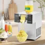 Commercial Snowflake Ice Machine, 397LBS/24H Snowflake Ice Maker, Stainless Steel Ice Shaver Machine, Electric Snow Cone Maker, 