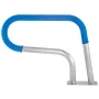 Pool Rail 30x22" Pool Railing 304 Stainless Steel 250LBS Load Capacity Silver Rustproof Pool Handrail Humanized Swimming Pool Ha