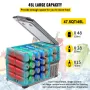 Portable Small Car Freezer 45L Mini Car Freezer Refrigerator 45W Car Fridge Cooler 12V Fridge Freezer AC/DC Portable Freezer Por