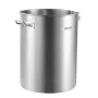 36qt rustfrit stål lagerpot madlavning køkken sauce gryde med