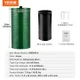 Dog Poop Trash Can with 50 Liner Bags, 11.5 Gallons Outdoor Dog Waste Bin with Lid & Liner Clip for Pet Waste Station, Dog Waste