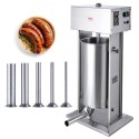 Electric Sausage Stuffer 25 L Vertical Meat Stuffer 304 Stainless Steel