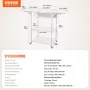 Heat Press Tabel 3Tier Movabel Varmepress Stand Foldbar med