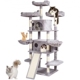 Cat Tree 68.5" Cat Tower for Indoor Cats with Cat Condos Scratching Post