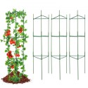 6 pakker tomatbure til have 48 "tomatplante stakes understøtter bur