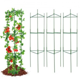6 pakker tomatbure til have 48 "tomatplante stakes understøtter bur